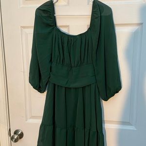 Beautiful, cottage like green dress